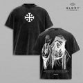 Baldwin IV "The Leper King" T-Shirt Washed – Washed Tee Cotton Menswear Top  | SEP 40