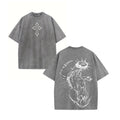 Oversized Christian Gym T-Shirt – Jesus Pump Cover Cross Graphic Workout Tee for Men